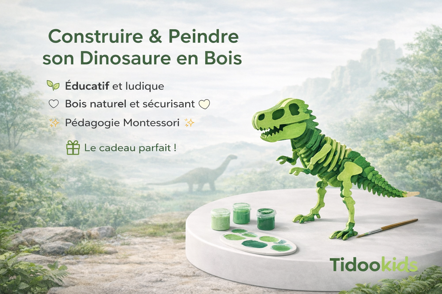 Tyrannosaure 3D Puzzle