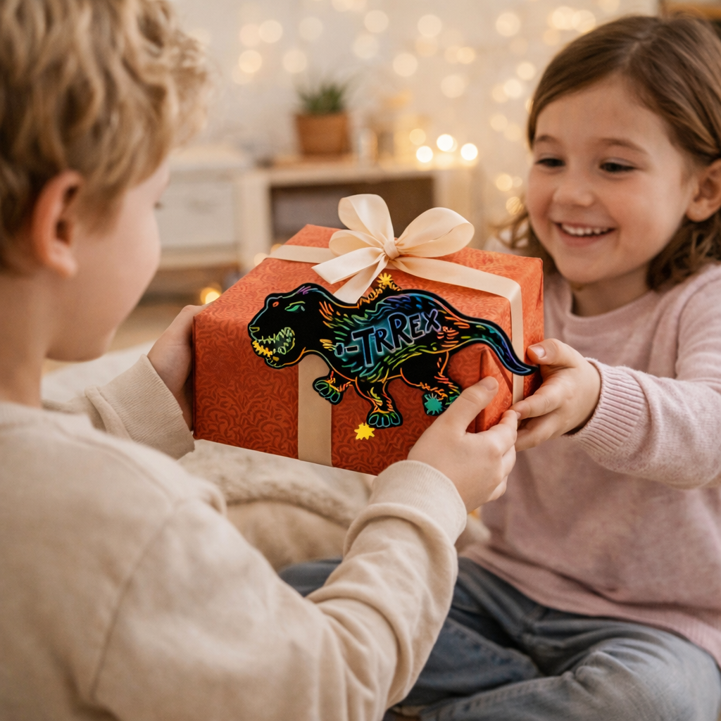 Kit Créations Dinosaures magiques Arc-en-Ciel