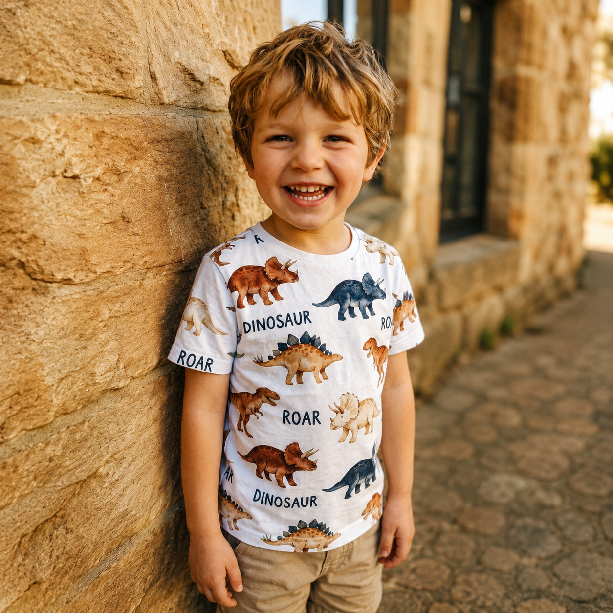T-shirt Dinosaure Enfant