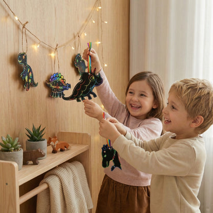 Kit Créations Dinosaures magiques Arc-en-Ciel